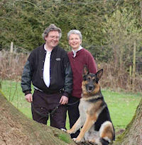 Rick & Renata with CH Dhominator